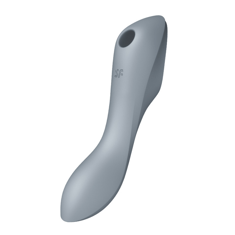 Satisfyer Stimulateur de clitoris Curvy Trinity 3 Satisfyer Gris